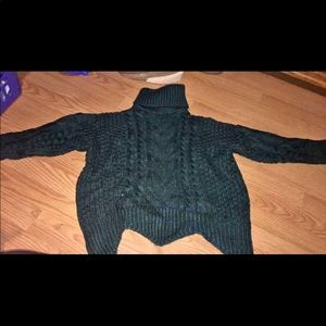Forest green Turtleneck